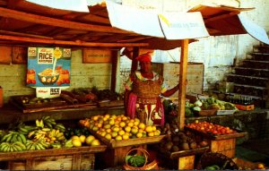 West Indies Antigua St John's Fruit and Vegetable Market