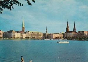 Germany Hamburg Binnenalster