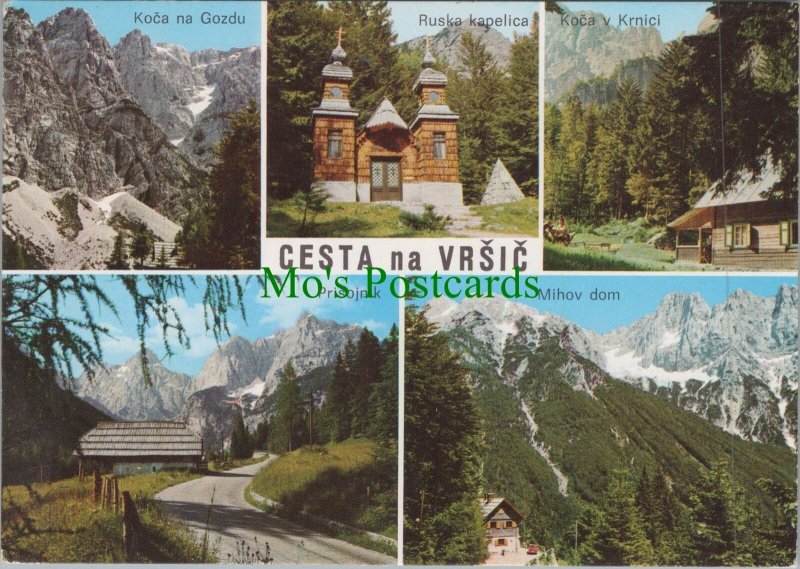 Slovenia Postcard - Cesta na Vrsic - Julian Alps RR16446