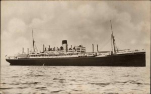 Shaw Savill Line Steamer Steamship Ocean Liner S.S. Arawa Vintage Postcard