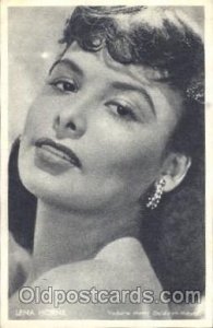 Lena Horne Trade Card Actor, Actress, Movie Star Unused 