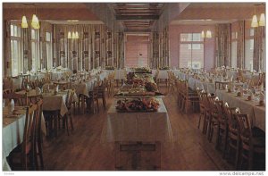 QUEBEC, Canada, 1940-1960's; Hotel De La Baie Bleue, The Dining Room