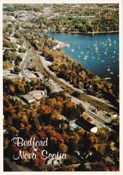 Canada Aerial View Bedford Nova Scotia