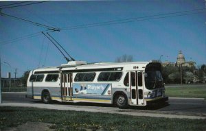 TORONTO , Ontario, Canada, 1985 ; Trolley Coach