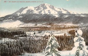 Mt. Shasta in Winter Shasta Springs CA