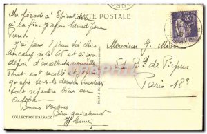 Old Postcard Hartmannswillerkopf La Croix Du Summit