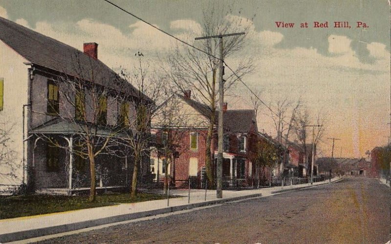 Postcard View at Red Hill PA