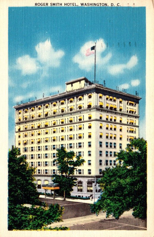 Washington D C Roger Smith Hotel 1956