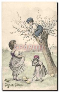 Old Postcard Fantasy Children