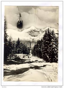 Vysoke Tatry , Slovakia, 30-40s ; Lanovka na Lomnicky stit (2634m)