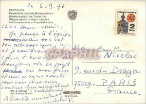 Modern Postcard Bratislava Renesancne N�dvorie Starej radnice