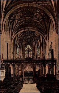 Rood Screen & Chancel,Twekesbury Abbey,Twekesbury,England,UK