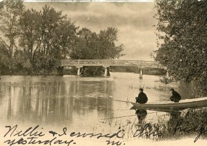 Postcard Antique View of The Old North Bridge, Concord, MA.   L9