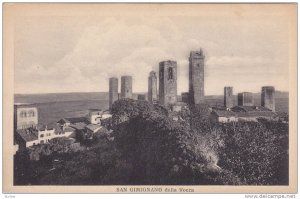 San Gimignano Dalla Rocca, S. Gimignano (Siena), Tuscany, Italy, 00-10s