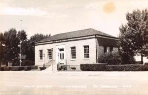 Flandreau South Dakota Post Office Real Photo Antique Postcard J46579