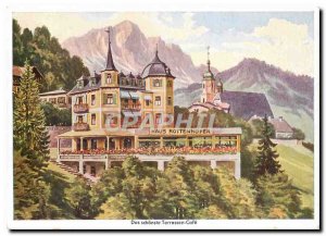 Modern Postcard Das schönste Terrassen Cafe