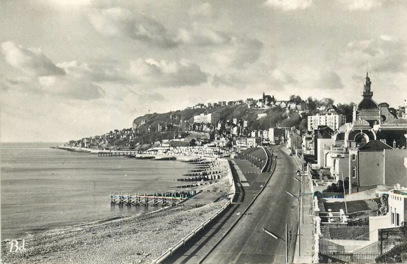 France Postcard Le Havre Albert I boulevard & vue de la Heve