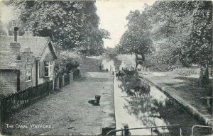 Post card England Watford - the Canal