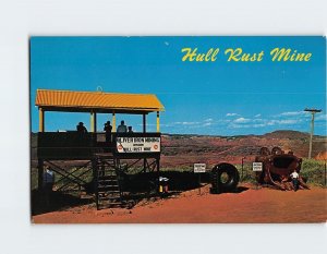 Postcard Observation Tower Hull Rust Mine Hibbing Minnesota USA