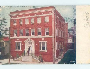 Divided-back BUILDING SCENE Niagara Falls New York NY AE8994