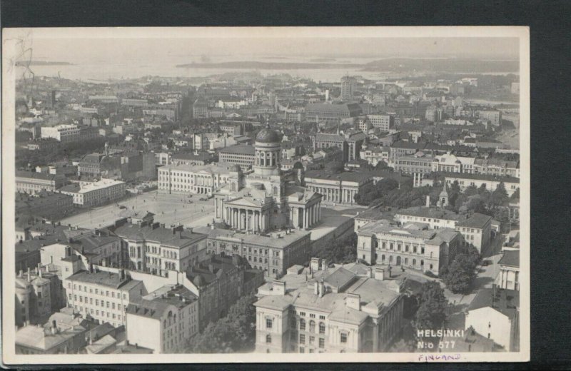 Finland Postcard - Aerial View of Helsinki    RS16924 