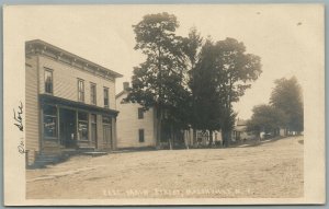 MASONVILLE NY EAST MAIN STREET ANTIQUE REAL PHOTO POSTCARD RPPC