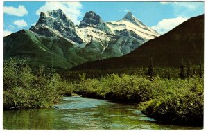 Three Sisters Mountains, Banff National Park, Alberta