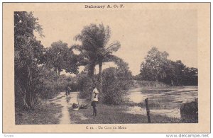 DAHOMEY , Africa , 1910s ; Un Coin du Mono