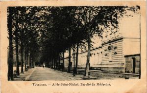 CPA TOULOUSE - Allée St-Michel Faculte de Medecine (255946)