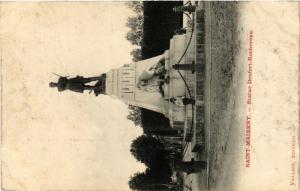 CPA St-MAIXENT - Statue Denfert Rochereau (472466)