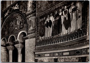 Ravenna - The Temple of S. Vitale Mosaic-Work Italy Real Photo RPPC Postcard