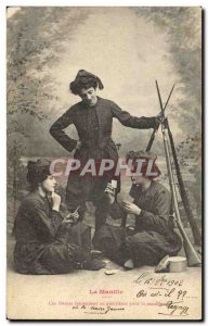 Old Postcard Fancy cards Women's shackle