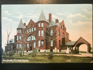 Vintage Postcard 1907-1915 Elliot Hospital Manchester New Hampshire