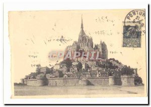 Le Mont Saint Michel Old Postcard