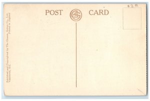 c1910's Hastings Street Looking West Trolley Cars Vancouver B.C. Canada Postcard