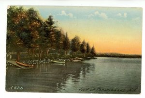 NH - Salem. Canobie Lake Park, Sunrise View on Lake