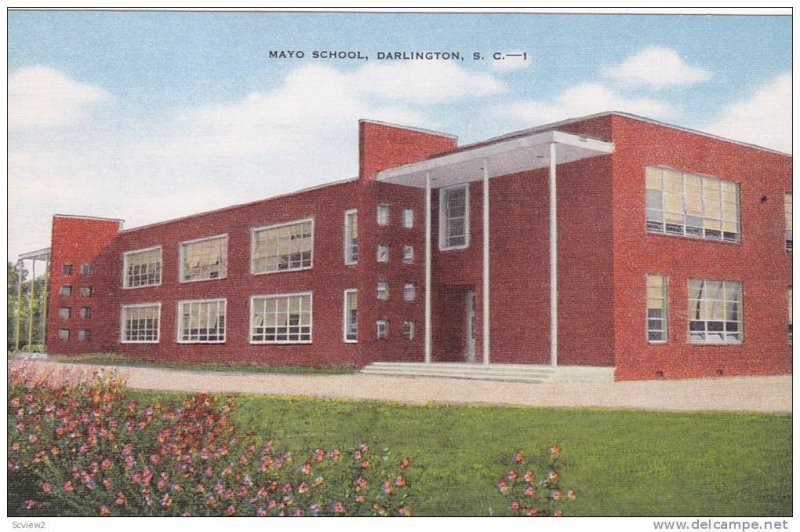 Mayo School , DARLINGTON , South Carolina , 30-40s #2