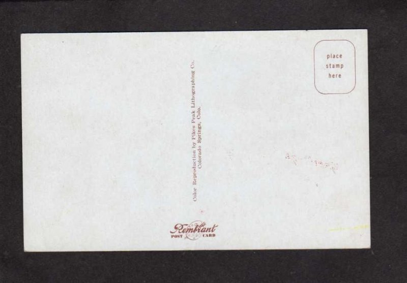 MT Greetings From Big Timber Montana Postcard