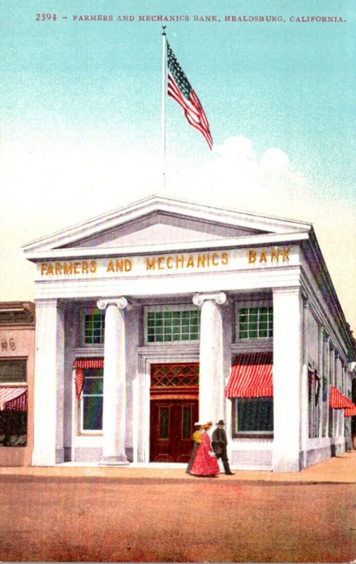 California Healdsburg Farmers and Mechanics Bank