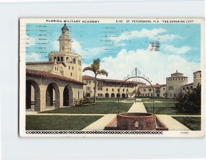 Postcard Florida Military Academy, The Sunshine City, St. Petersburg, Florida