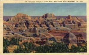 Dante's Delight Cedar Pass - Bad Lands, South Dakota SD Postcard