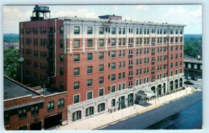 COLUMBIA, South Carolina SC ~ Roadside JEFFERSON HOTEL 1956 Postcard