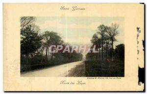 Loyes Old Postcard Saint Germain Route