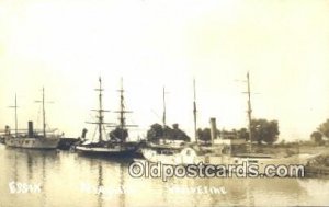 Essix Niaqaia and Wolverine Real Photo - Sailboat Unused 