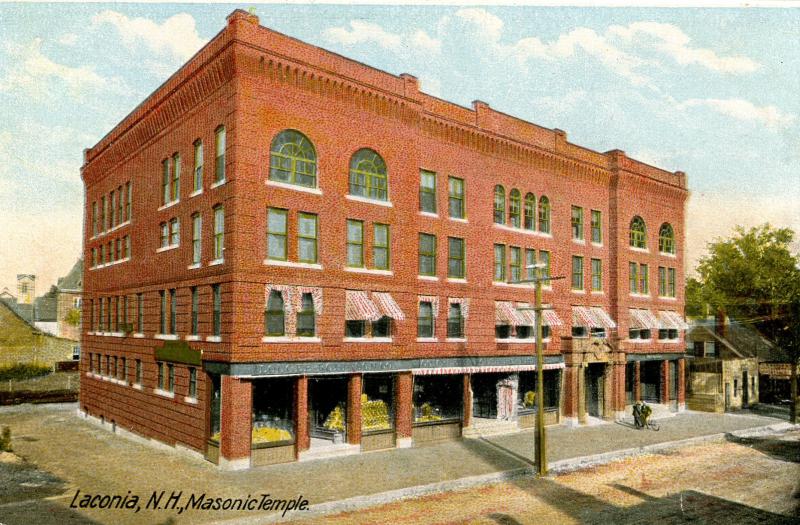 NH - Laconia. Masonic Temple