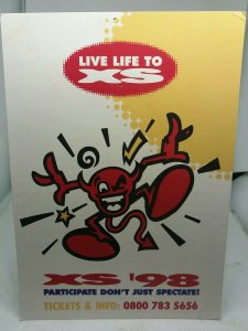 Vintage Advertising Postcard XS98 Sports Event 1998