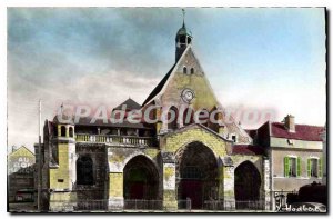 Old Postcard Provins Church St Ayoul