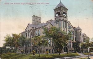 Iowa Des Moines North Des Moines High School 1910