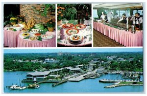 Bon Appetit And Jamaica Inn Waterfront Dining Dunedin Florida Multiview Postcard