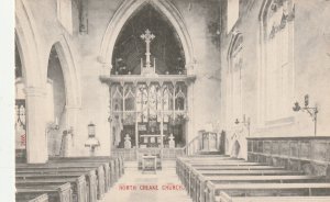 NORTH CREAKE CHURCH, FAKENHAM, Norfolk - Vintage POSTCARD